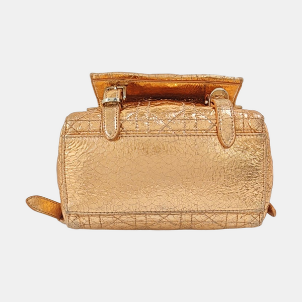 Stardust Small Cannage Calfskin Rose Gold