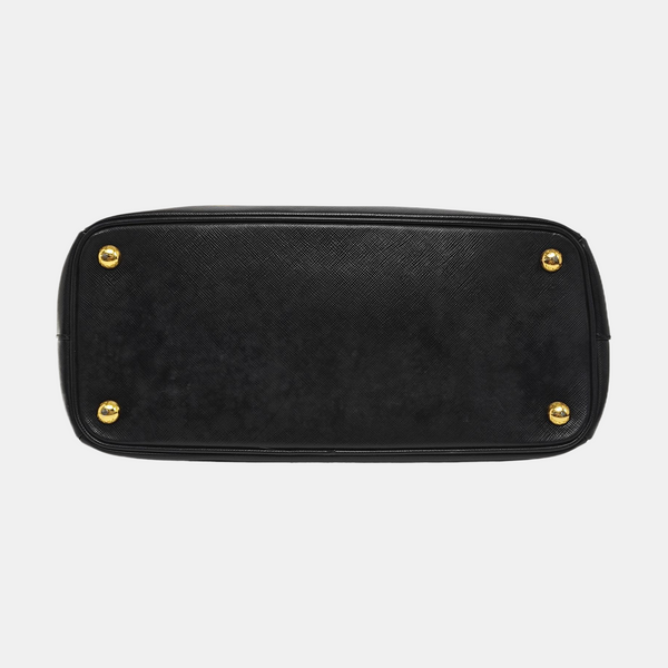 Galleria Saffiano Calfskin Black