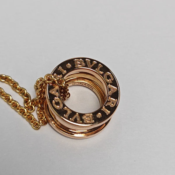 B.ZERO1 18k Rose Gold Necklace