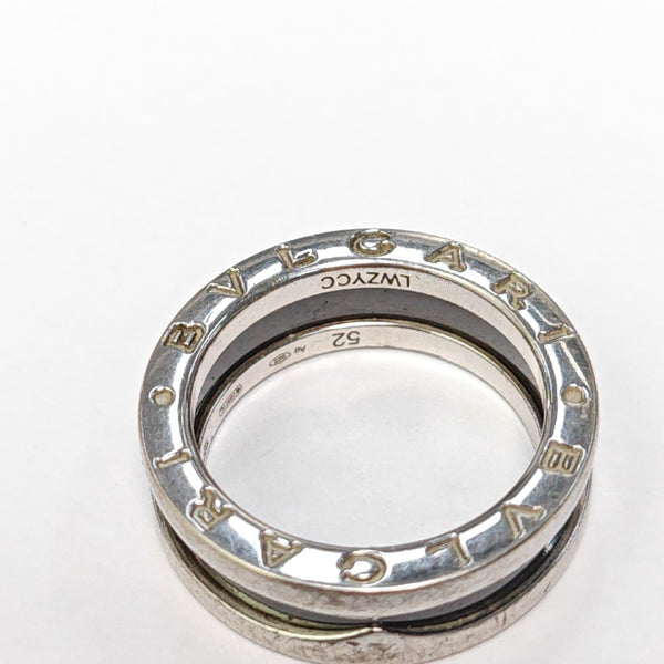 B.ZERO1 925 Sterling Silver Ring EU 52