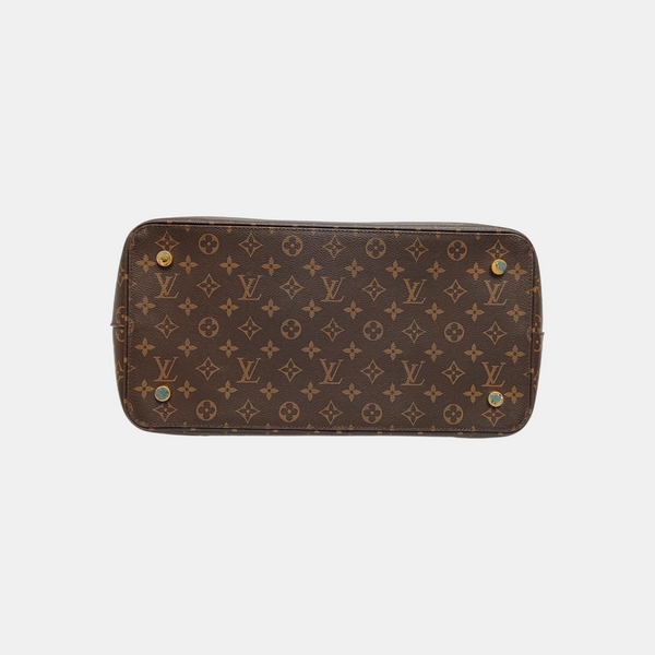 LOCKIT Monogram Coated Canvas Brown