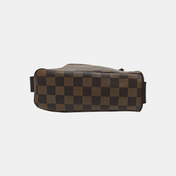 OLAV PM Damier Ebene Coated Canvas Brown