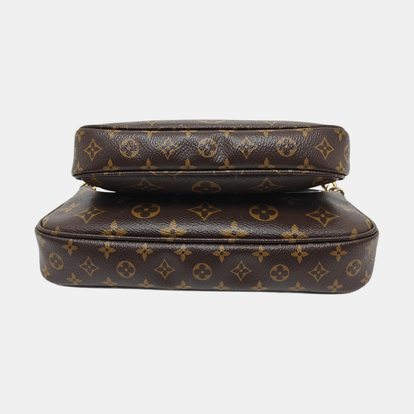 MULTI Monogram Coated Canvas Brown