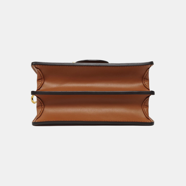 DAUPHINE Mini Monogram Coated Canvas Brown