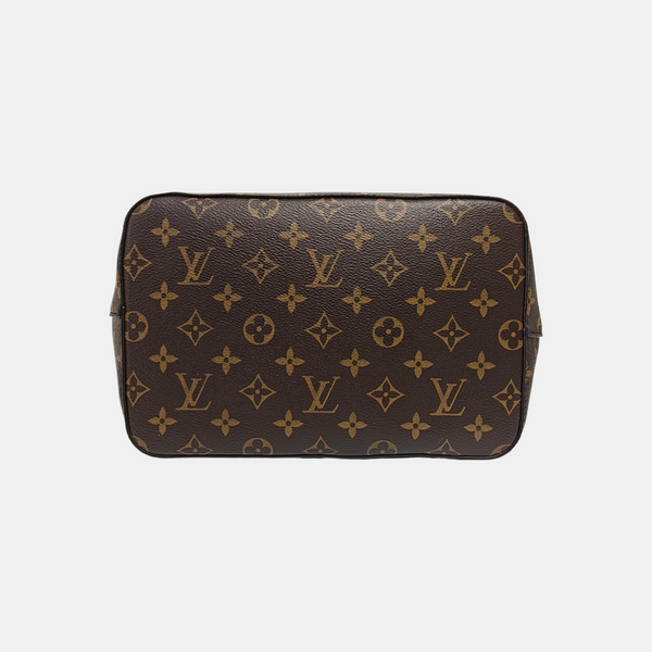 NÉONOÉ MM Monogram Coated Canvas Brown