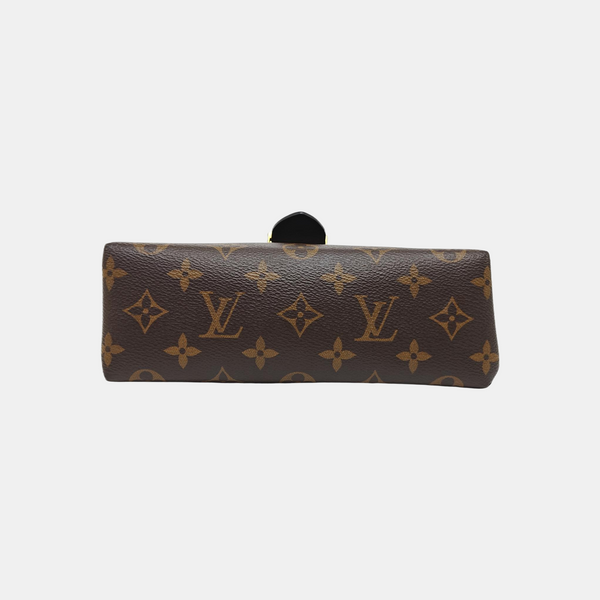 LOCKY BB Monogram Coated Canvas Brown