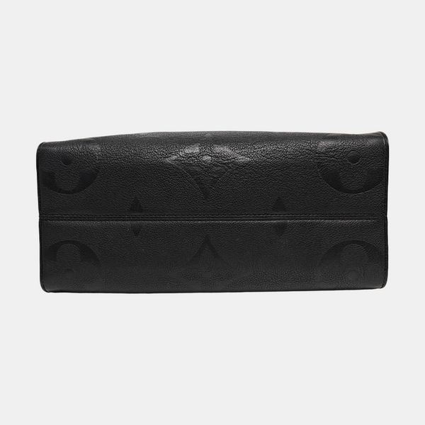 ONTHEGO MM Monogram Calfskin Black