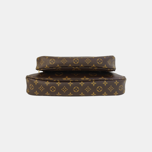 MULTI Monogram Coated Canvas Brown