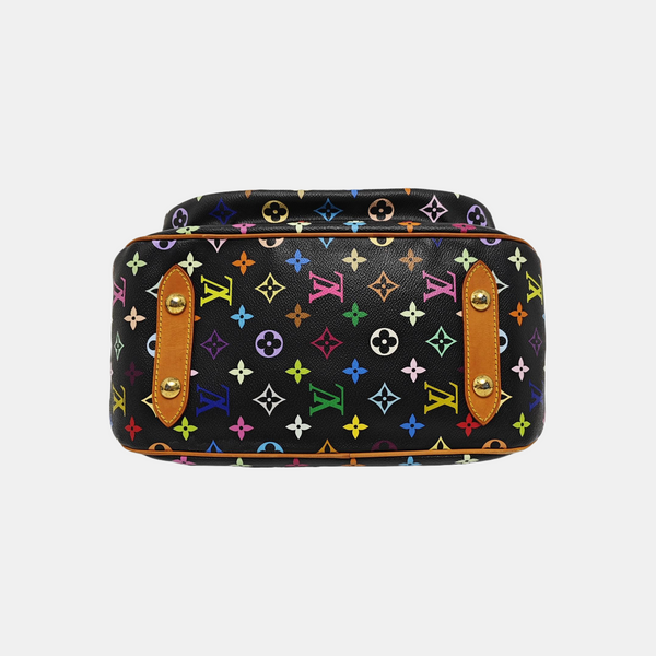 LV × TM RITA Monogram Coated Canvas Black