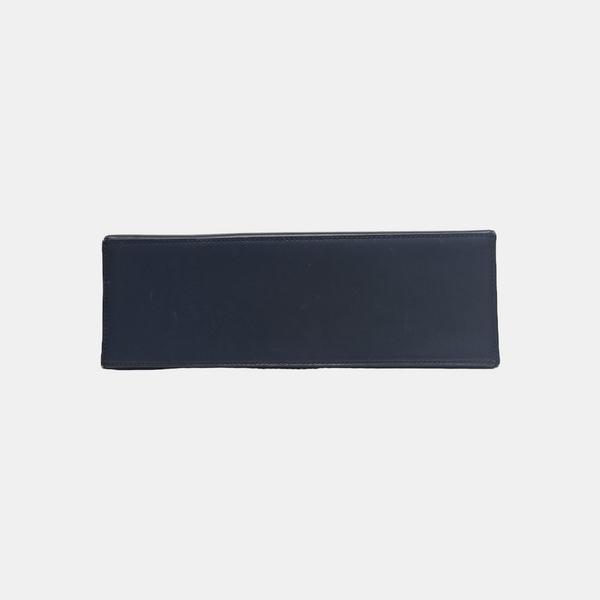 Calfskin Shoulder Bag Blue
