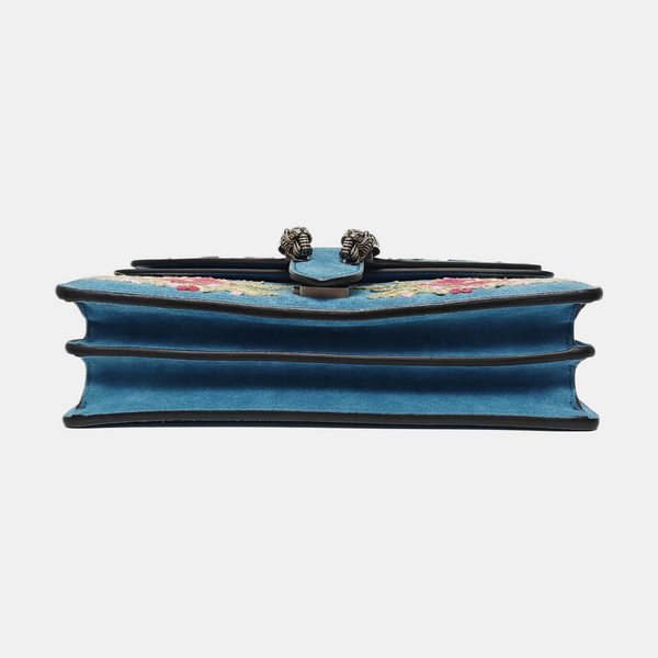 Authenticated pre-owned Dionysus Suede Blue - Shoulder Bag at Looply