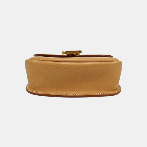 Authenticated pre-owned KAIA Small Calfskin Brown - Shoulder Bag at Looply