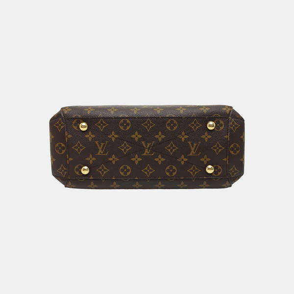 MONTAIGNE Monogram Coated Canvas Brown