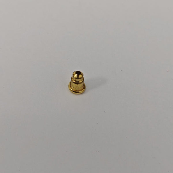 CC Logo Faux Pearl Gold Earrings