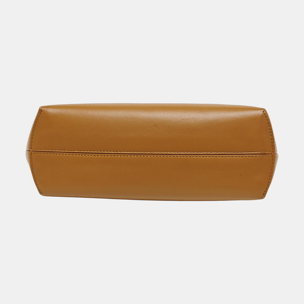 Authenticated pre-owned First Small Lambskin Brown - Clutch at Looply