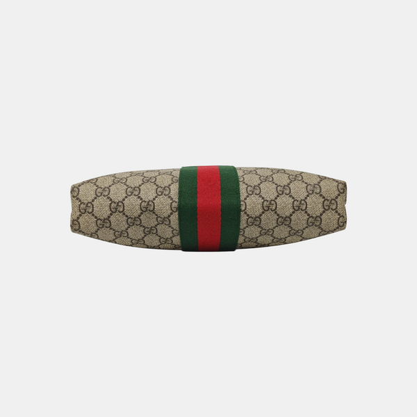 GG Supreme Monogram Coated Canvas Black