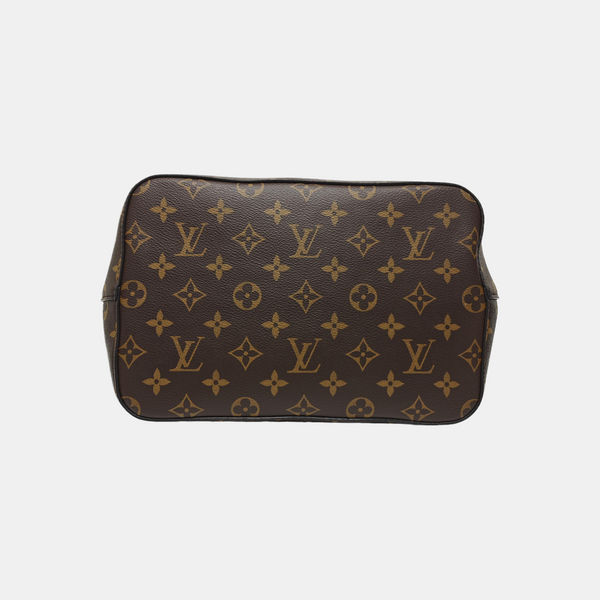 NÉONOÉ MM Monogram Coated Canvas Brown