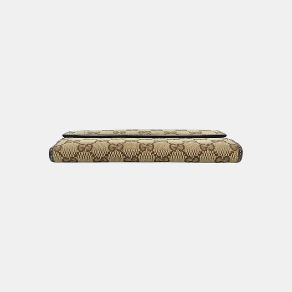 Monogram Canvas Wallet Brown
