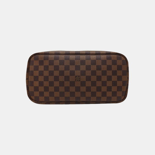 NEVERFULL MM Damier Ebene Coated Canvas Brown