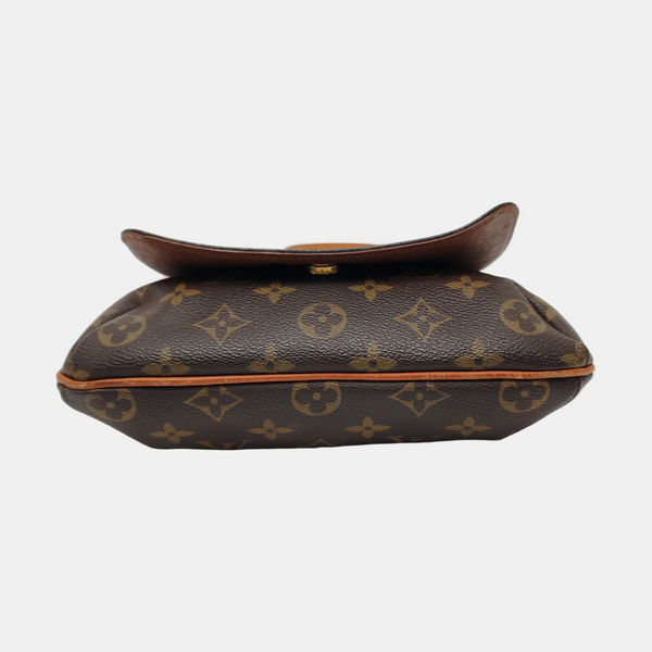 MUSETTE TANGO PM Monogram Coated Canvas Brown