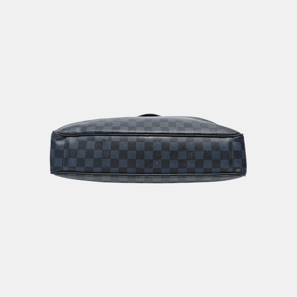 PORTE-DOCUMENTS Damier Coated Canvas Blue