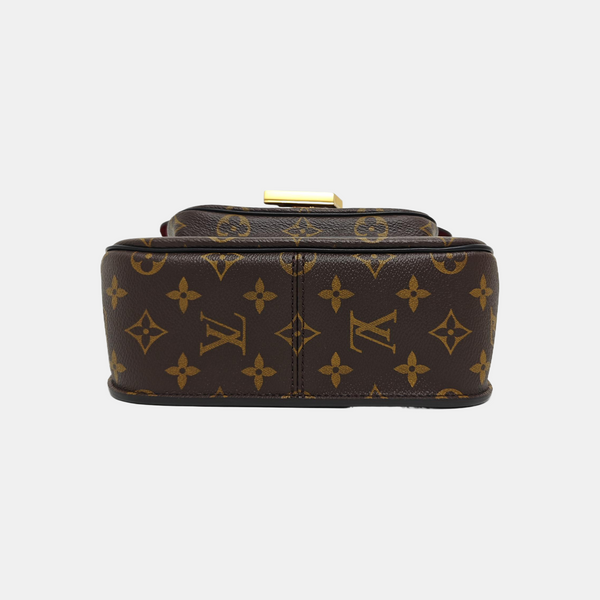 PASSY Monogram Coated Canvas Brown