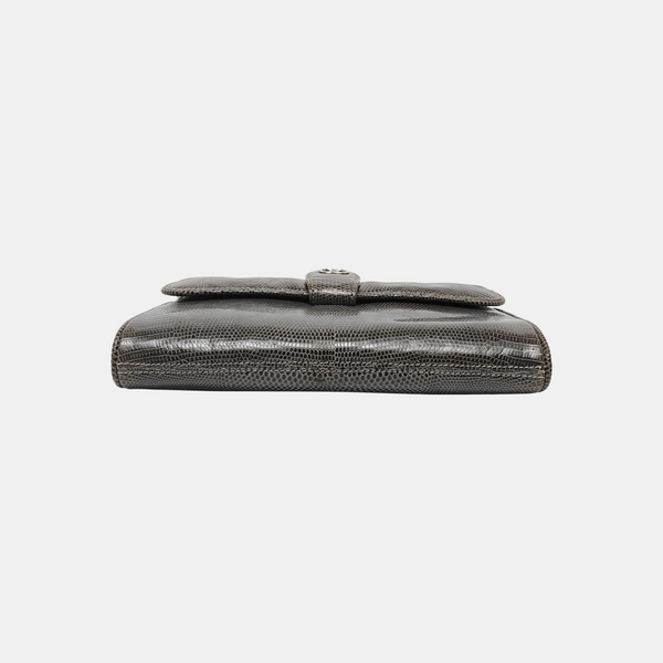 Calfskin Shoulder Bag Gray