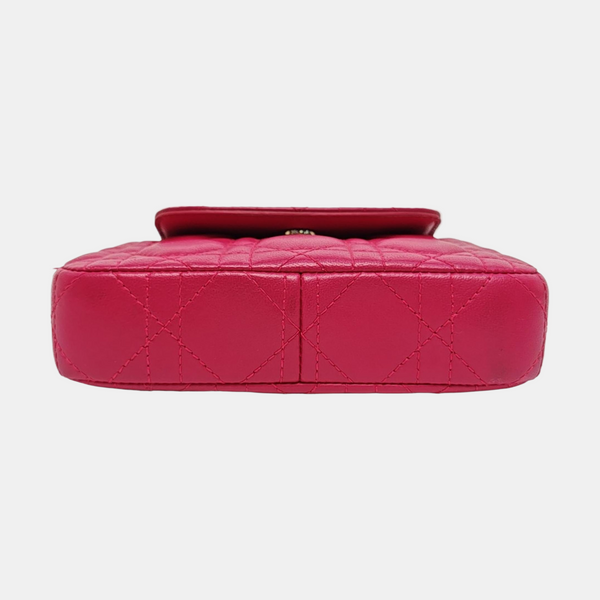 Cannage Lambskin Red