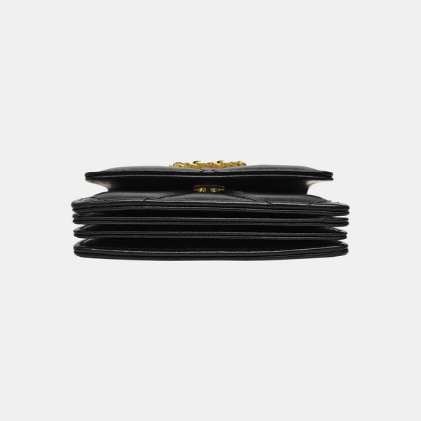 CHANEL 19 Small Quilted Lambskin Black