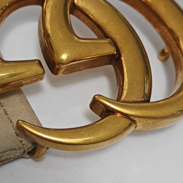 Leather Belt Yellow