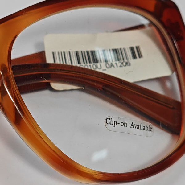 Synthetic Eyeglasses Brown