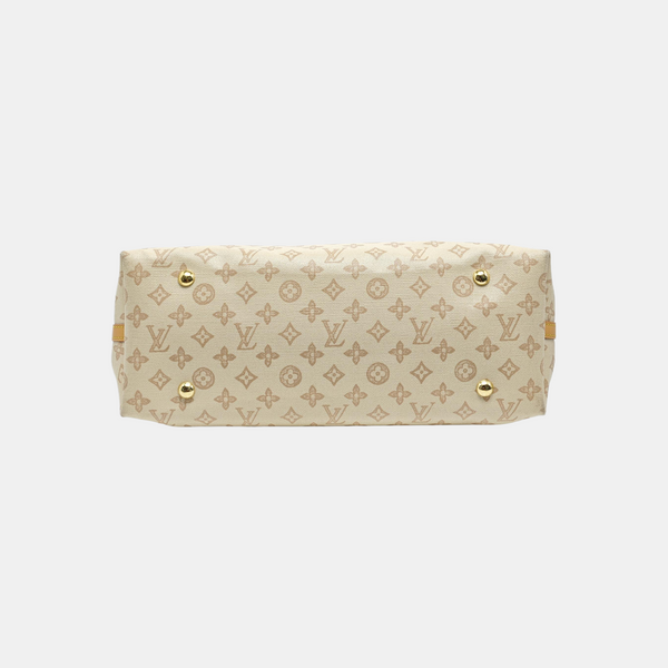 CARRYALL MM Monogram Coated Canvas Beige