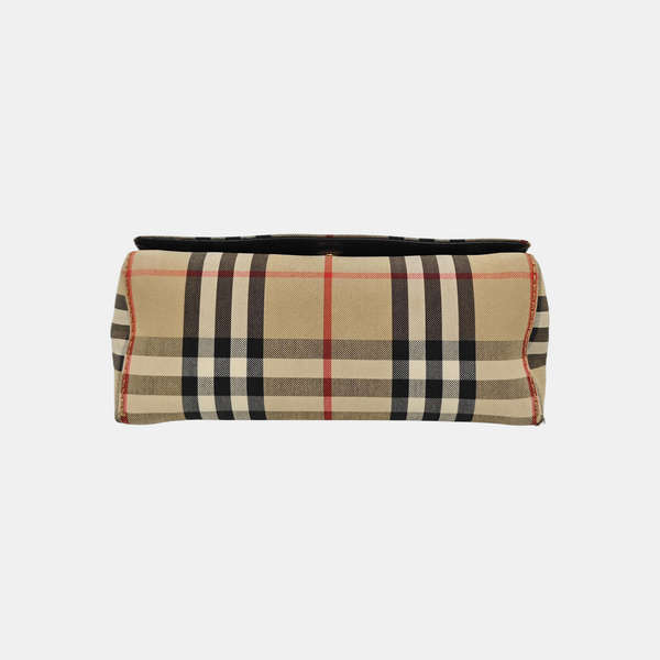 Vintage Small Fabric Beige