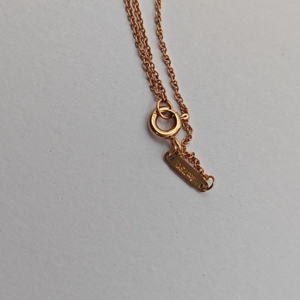 Tiffany T 18k Rose Gold Necklace