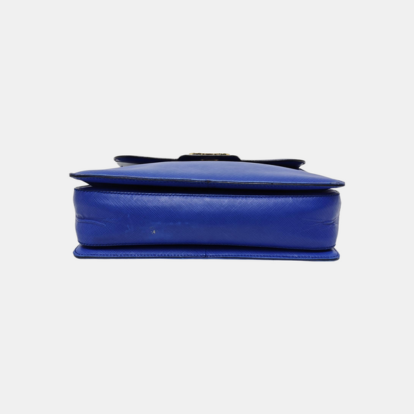 Kelly Calfskin Blue