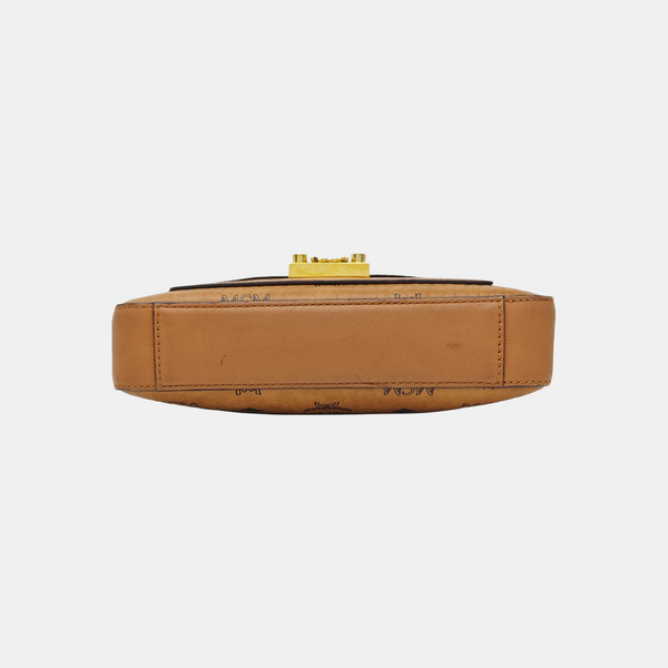 Viktor Visetos Small Monogram Coated Canvas Brown