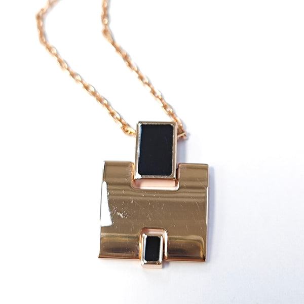 Eileen Metal Rose Gold Necklace