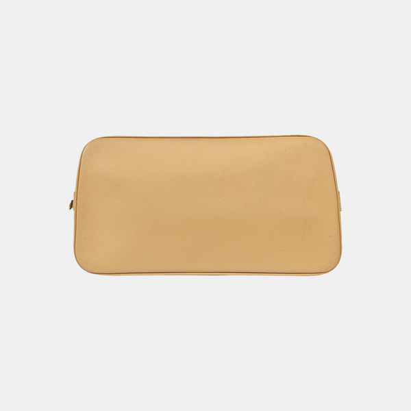 ALMA PM Monogram Coated Canvas Brown