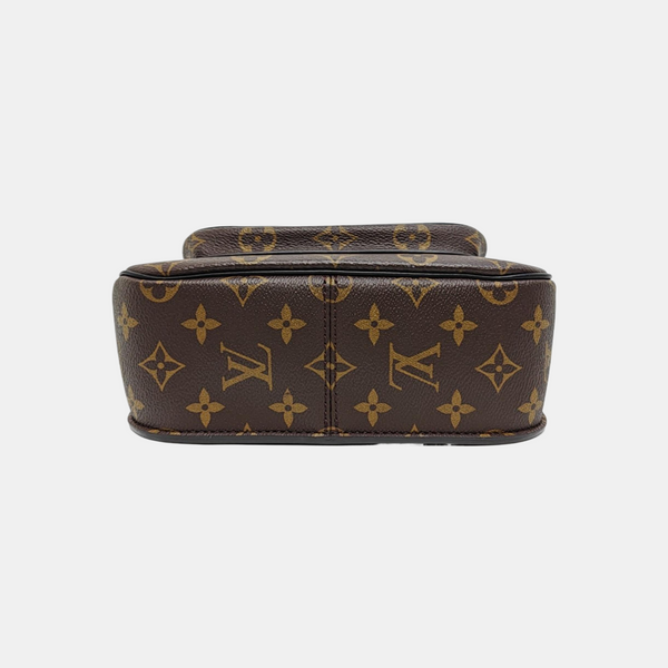 PASSY Monogram Coated Canvas Brown