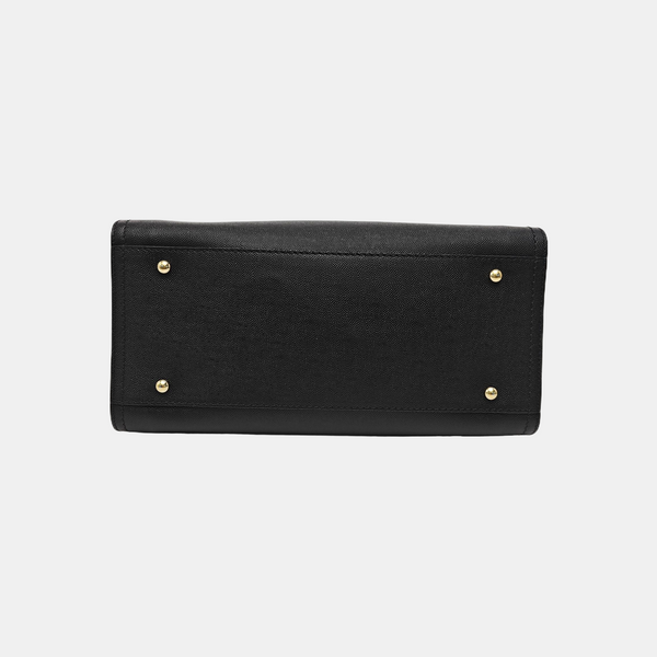 DEAUVILLE Small Calfskin Black