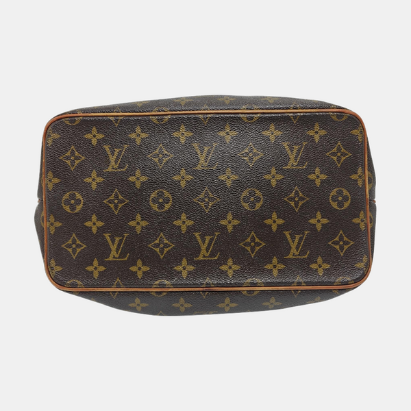 PALERMO PM Monogram Coated Canvas Brown