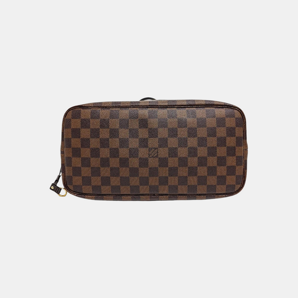 NEVERFULL MM Damier Ebene Coated Canvas Brown