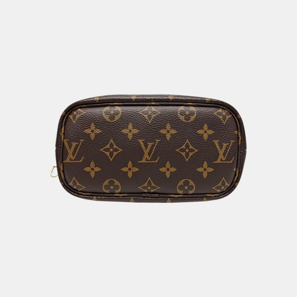 NEVERFULL INSIDE OUT BB Monogram Coated Canvas Black