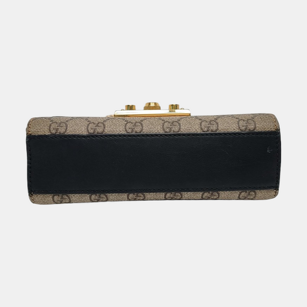 Padlock Small Monogram Coated Canvas Multicolor