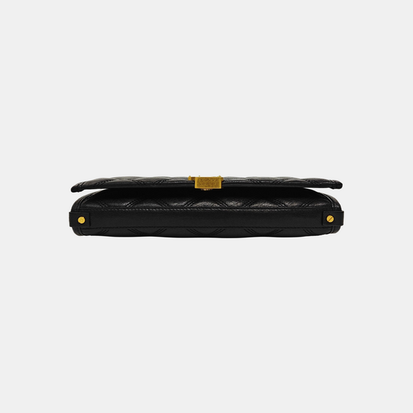 BECKY Quilted Calfskin Black