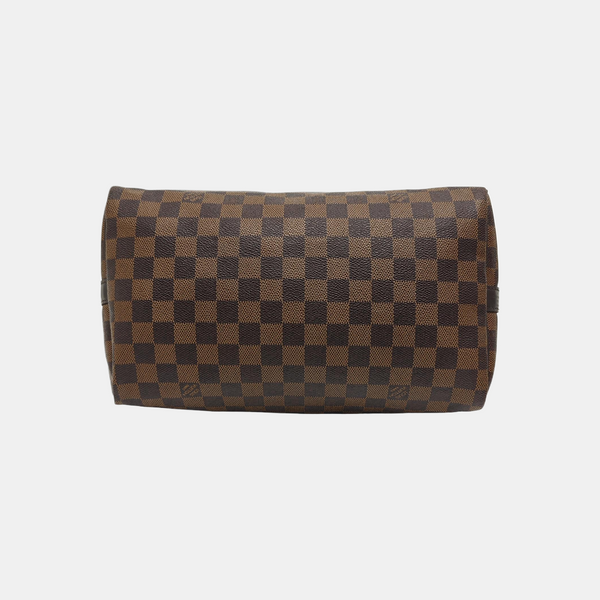 SPEEDY 30 Damier Ebene Coated Canvas Brown