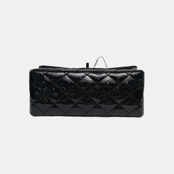 2.55 224 (mini) Quilted Patent Calfskin Black
