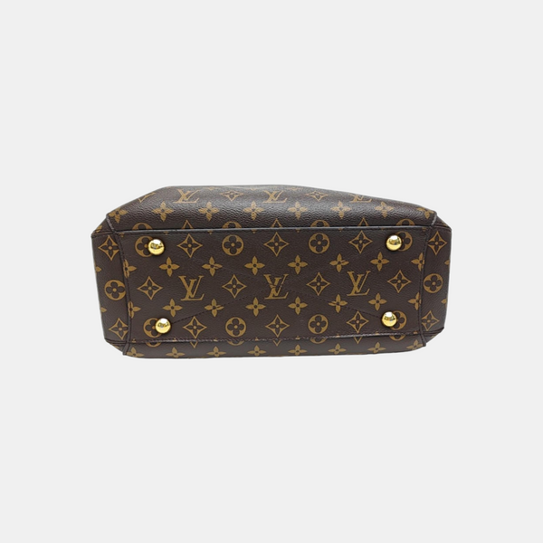 MONTAIGNE Monogram Coated Canvas Brown