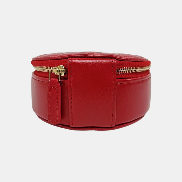 22K Quilted Lambskin Red