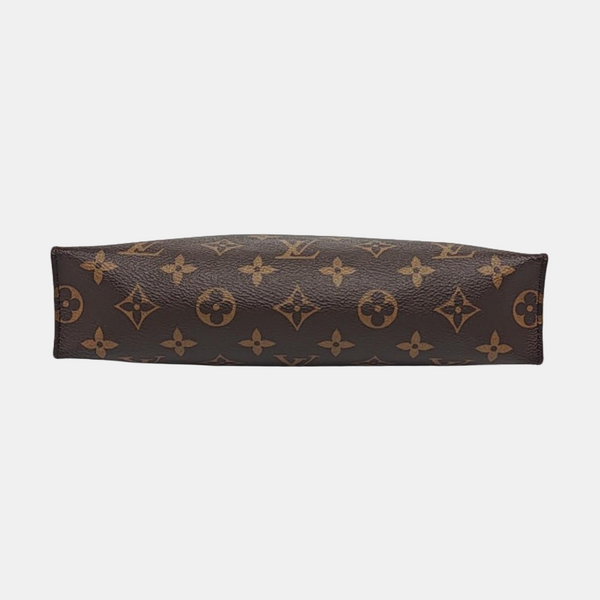 TOILET POCKET 26 Monogram Coated Canvas Brown